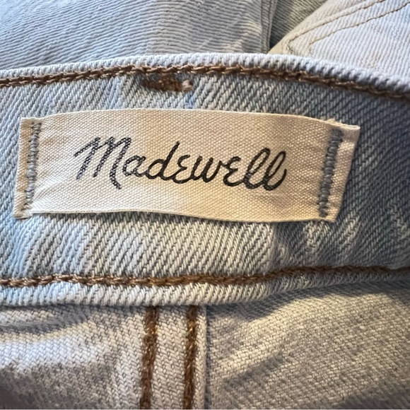 Madewell Perfect Vintage Jeans 29 Mid Rise Straight Light Wash - Picture 5 of 10